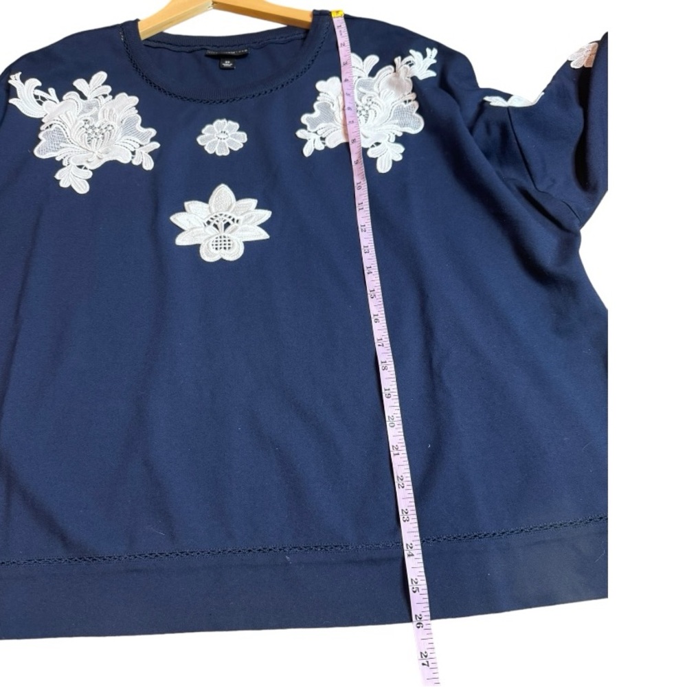 Victoria Beckham for Target Floral Lace Appliqué Top size 2X - Picture 11 of 11
